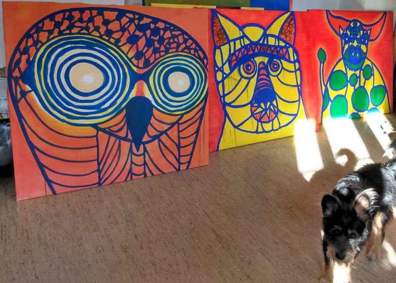 Animals paiting
